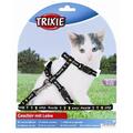 Trixie Kätzchengeschirr mit Leine aus Nylon | 21-33cm/8mm/1,20m