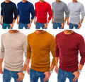 Strickpullover Herrenpullover Sweater Feinstrick Pulli Herren DSTREET M-3XL