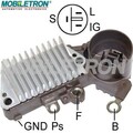 MOBILETRON Lichtmaschinenregler VR-H2005-4A A-Circuit Active Lamp