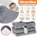 Elektrische Heizdecke Wärmedecke Kuscheldecke Wärmeunterbett Timer 6 Heizstufen