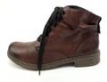 RIEKER DAMEN STIEFEL STIEFELETTEN BOOTS Gr:40 Uk:6,5 BRAUN 