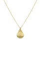 Mini Jakobsmuschel Halskette Gold Meer Mermaid Anhänger Beach Geschenk Klein 925