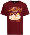 King Kerosin »DELICIOUS HOT DOG« Pin Up MOTIV Kurzarm T-SHIRT Rot Rockabilly