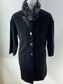 Strickjacke Georg Maier 100% Schurwolle Made in Germany oversize schwarz