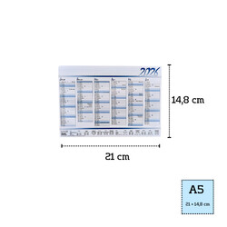 Wandkalender 2026 Kalender DIN B1 A3 A4 A5 Jahreswandkalender Büro Jahresplaner