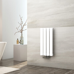 EMKE Heizkörper Design Flachheizkörper Paneelheizkörper Heizung Weiß/Anthrazit