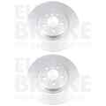 2X EUROBRAKE BREMSSCHEIBEN 345mm BELÜFTET HINTEN PASSEND FÜR BMW 2 3 4 5 6 7 8