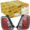 2x TYC HECKLEUCHTE RÜCKLEUCHTE LINKS/RECHTS passend für FIAT 500