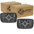 2X DIEDERICHS SPIEGELGLAS BEHEIZBAR LINKS+RECHTS passend für VW POLO SKODA FELIC