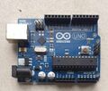 Original offizielles Arduino Uno R2 Mikrocontroller Entwicklungsboard, Made in Italy