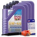4x 1 L LITER LIQUI MOLY LEICHTLAUF HIGH TECH 5W-40 MOTOR-ÖL MOTOREN-ÖL 50047903