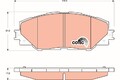 TRW Bremsbelagsatz, Scheibenbremse GDB3424 für TOYOTA