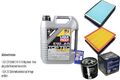 INSPEKTIONSKIT FILTER LIQUI MOLY ÖL 5L 5W-40 für Opel Astra G CC F48_ F08_ 1.6