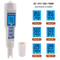 Digital PH Wert Messgerät TDS EC Temp Wasser Tester Meter Aquarium Pool Prü J8H6