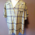 Damen Longbluse ,Hemdbluse,Damenbluse Tunika Gr. 52  kariert Viskose
