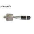 1x Axialgelenk, Spurstange SKF VKDY 321501 passend für AUDI SEAT SKODA VW