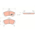 TRW GDB1198 Bremsbelagsatz für MITSUBISHI CARISMA SPACE STAR DA DGA Bremse