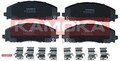 KAMOKA JQ101021 Bremsbelagsatz für Scheibenbremse Bremsbelagsatz 