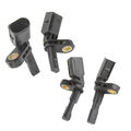 4x ABS Sensor Radsensor Vorne+Hinten für A3 8P Golf 5 Octavia 2 Leon 1P Beetle