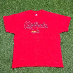 Cardinals T-Shirt Rot MLB Herren Damen Shirt Größe Sommer Sport XL