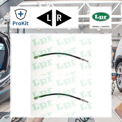2x ORIGINAL® Lpr Bremsschlauch Vorne, Hinten, Links, Rechts für VW Lt 28-46 II