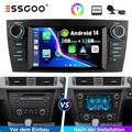 Für BMW 3er E90 E91 E92 E93 Carplay Android 14 Autoradio 2+32G GPS NAVI RDS WIFI