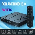 2025 Smart TV BOX 128GB+4GB WIFI6 Netzwerk Media Player Quad Core Android 14.0