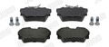 Jurid 573059J Bremsbelagsatz, Scheibenbremse passend für FIAT OPEL RENAULT Brems