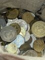 6 Kg Münzen Exoten - Ohne Europa! Im Bundesbanksack