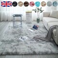 Shaggy Teppich Rechteck Langflor Soft Hochflor Fußmatte Läufer Weich Wohnzimmer