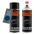 Autolack 2K Spraydosen Set für Ford USA Lincoln Mercury 6DVCWWA Ocean Metallic