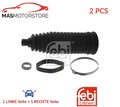 FALTENBALGSATZ LENKMANSCHETTE VORNE FEBI BILSTEIN 40937 2PCS P FÜR BMW 1,3,X1