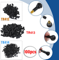 100x Gummiventile TR412 TR413 TR414 Reifenventile Felgenventile Snap-In Ventile