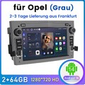 Carplay Android 14 Autoradio 64GB Für Opel Astra H Corsa C D Zafira B GPS DAB BT
