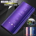 Hülle für Samsung S25 S24 FE S23 S22 Ultra A16 A54 Handy Schutz Flip CaseTasche
