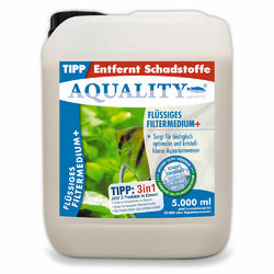 (5,00€/l) AQUALITY Flüssiges Filtermedium 5 L life Wasseraufbereiter total easy⭐⭐Die Erfolgsprodukt 2023 von AQUALITY! Jetzt testen!⭐⭐