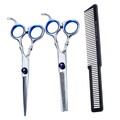7 "Professional Friseur Schere Set Barber Haar Schneiden Ausdünnung Schere