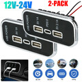 12V QC 3.0 & PD USB Auto KFZ Steckdose USB Ladegerät Buchse Dose KFZ Einbau