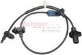 METZGER Sensor, Raddrehzahl 09001181 für HONDA