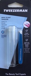 Tweezerman Mini schräge Pinzette BLAU