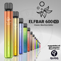 ELFBAR 600 V2 E-Zigarette E-Shisha I Einweg Vape mit 20mg Nikotin E-Liquid
