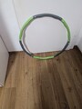 Hula Hoop Fitness Reifen für Erwachsen Bauchtrainer 8 Teile - Rosa - Blau - Grün