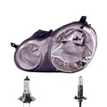 Halogen Scheinwerfer rechts H7/H1 für VW Polo Stufenheck inklusive Lampen