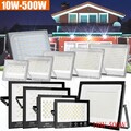 LED Fluter Außen Strahler Scheinwerfer 10W 20W 50W 100W 200W 300W 500W Flutlicht