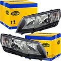 2x MAGNETI MARELLI SCHEINWERFER 	H7 H15 LINKS+RECHTS passend für SKODA OCTAVIA 3
