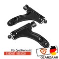 QUERLENKER LENKER SATZ SET VORNE UNTEN LINKS + RECHTS FÜR OPEL MERIVA A