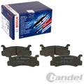 BOSCH BREMSBELÄGE SATZ HINTERACHSE PASSEND FÜR DAIHATSU CHARADE GRAN MAZDA 323