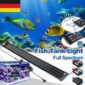 30-115cm LED Aquarium Licht mit timer Lampe Süßwasserfische Vollspektrum RGB