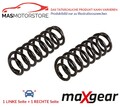 SCHRAUBENFEDER FAHRWERKSFEDER VORNE MAXGEAR 60-1471D 2PCS A FÜR FIAT DOBLO