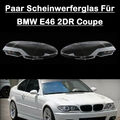 2x Scheinwerferglas Scheinwerfer Linse Für BMW E46 2DR Coupe 325ci 330ci 2003-06